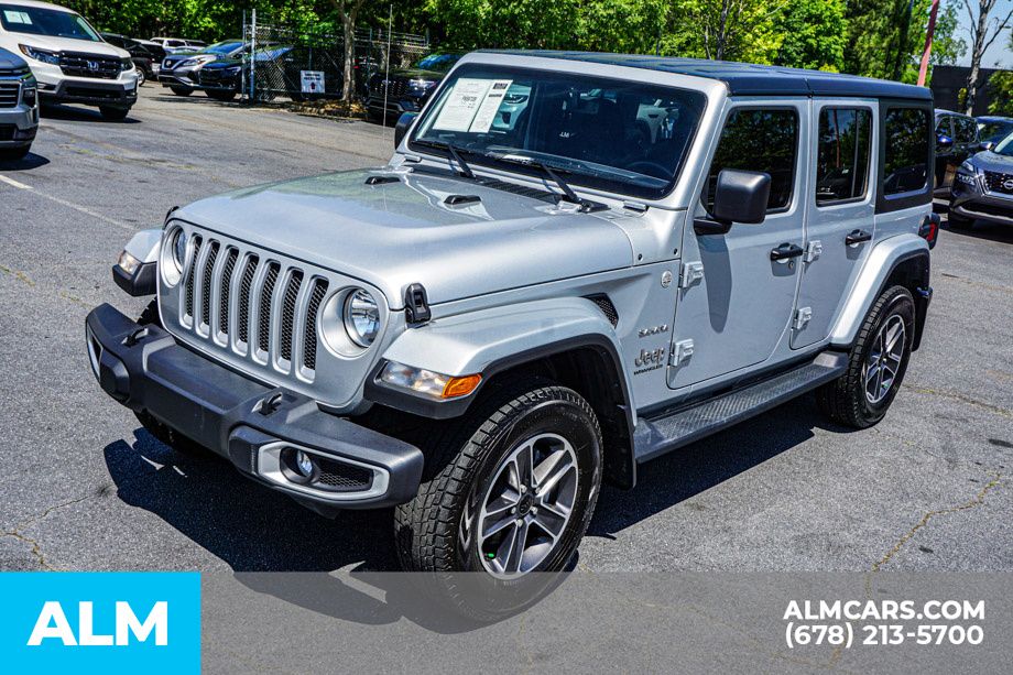 Used 2023 Silver Jeep Sahara image 15