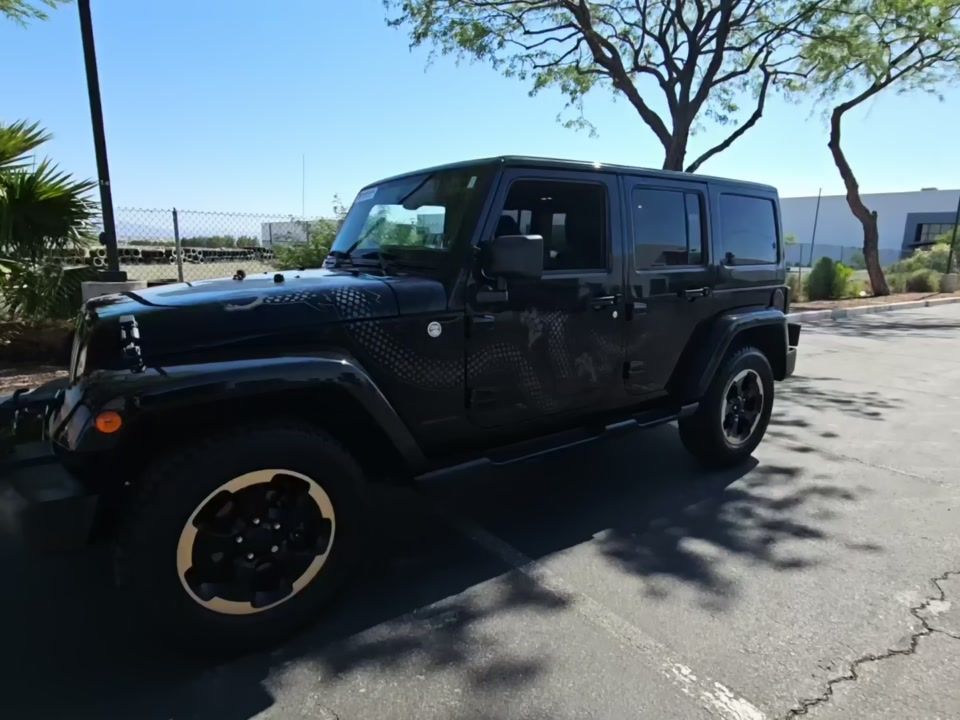 2014 Jeep Wrangler Unlimited Sahara Dragon Edition