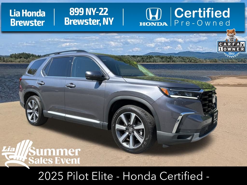 Gray 2025 Honda Pilot SUV / Crossover All-Wheel Drive Automatic