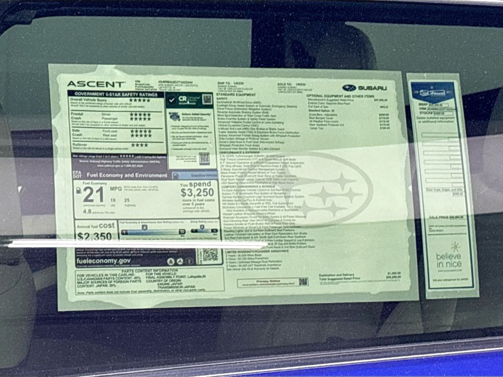 2026 Subaru Ascent Limited