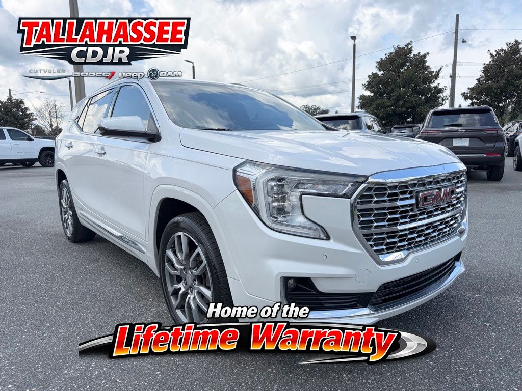White Frost 2022 GMC Terrain SUV / Crossover All-Wheel Drive 9-Speed Automatic