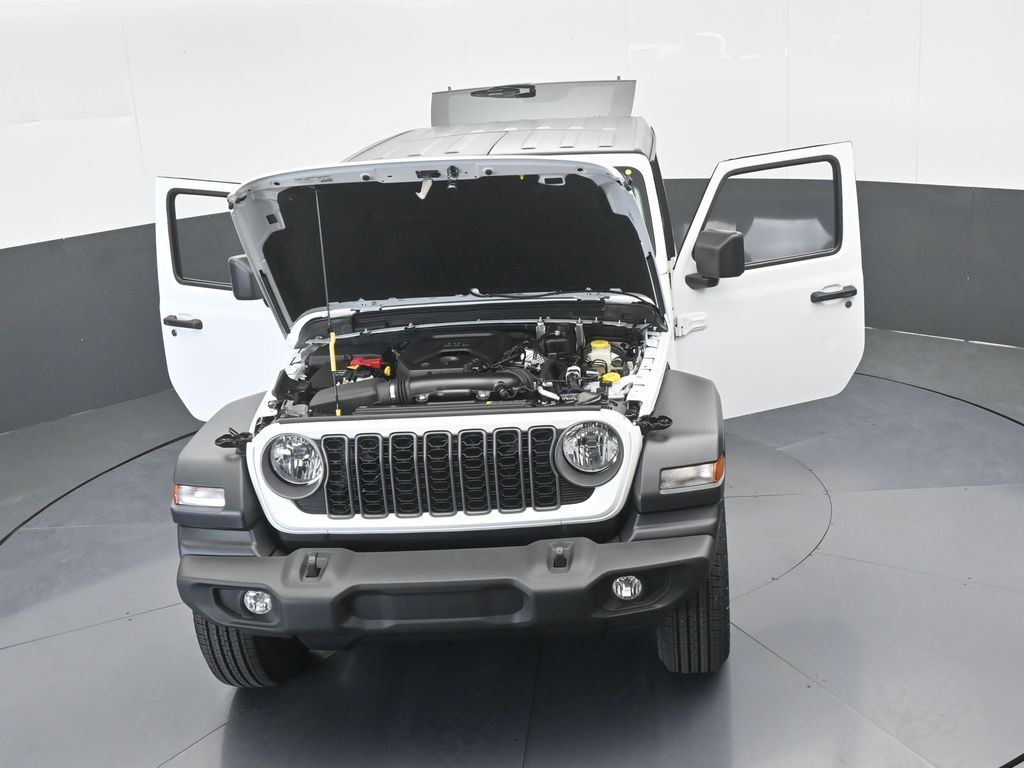 New 2026 bright white clearcoat Jeep Sport image 60