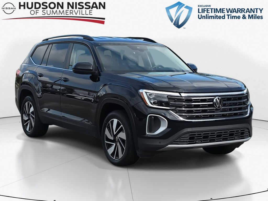 2024 Deep Black Pearl Volkswagen Atlas 2.0T SE w/Technology SUV