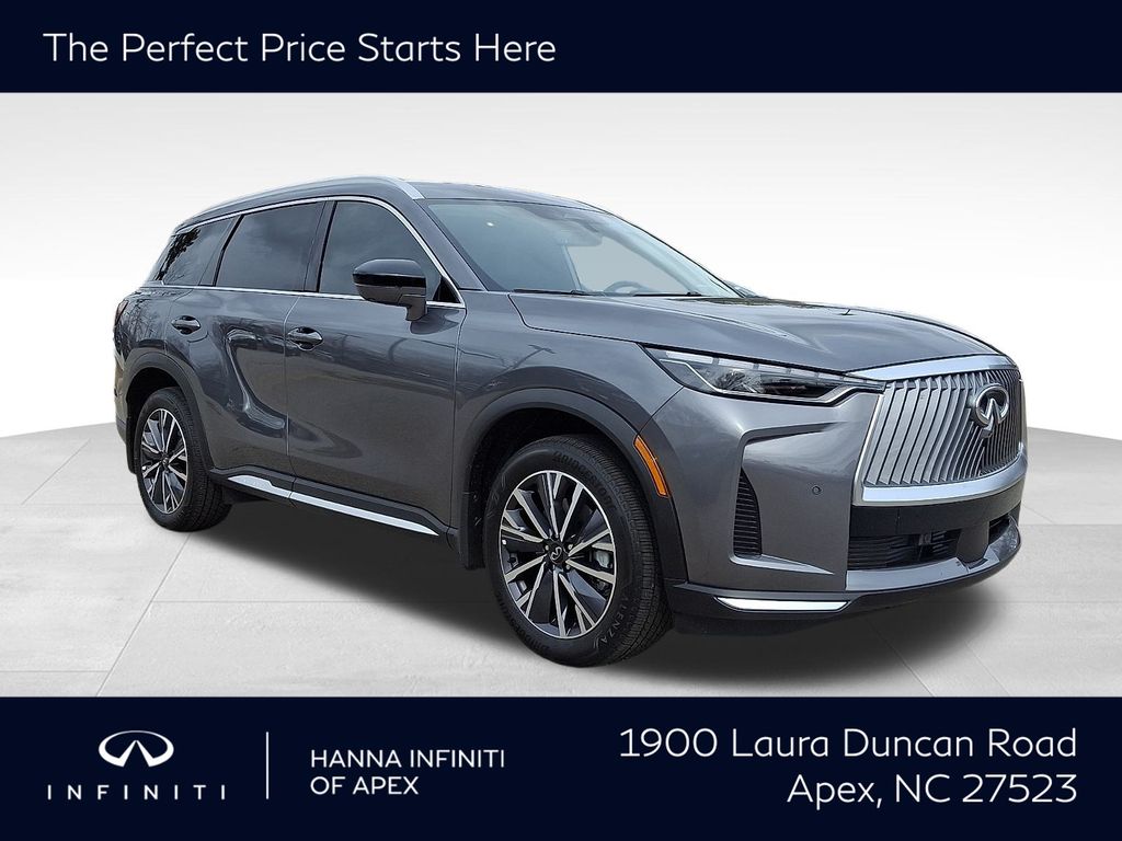 Gray (Graphite Shadow) 2026 INFINITI QX60 SUV / Crossover Front-Wheel Drive 9-Speed Automatic