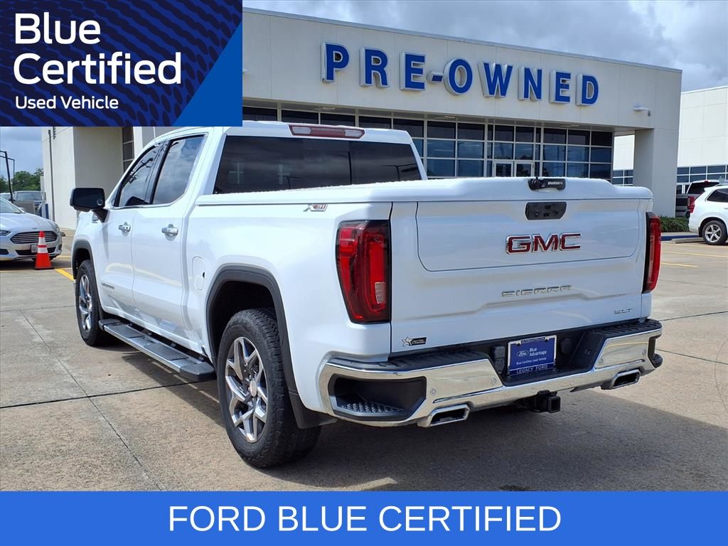 2022 GMC Sierra 1500 SLT White at Classic Chevrolet Galveston