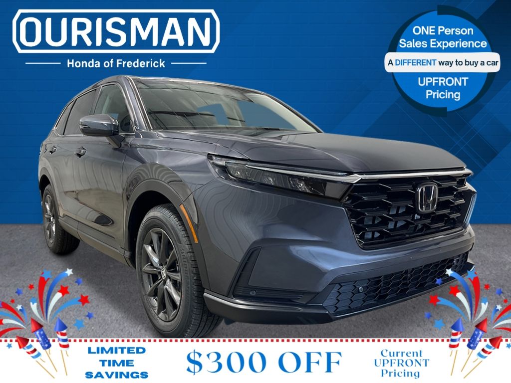 Meteorite Gray Metallic 2026 Honda CR-V SUV / Crossover All-Wheel Drive Continuously Variable Transmission