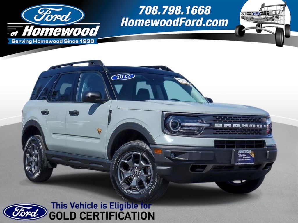Cactus 2022 Ford Bronco Sport Badlands 4WD SUV / Crossover All-Wheel Drive 8-Speed Automatic