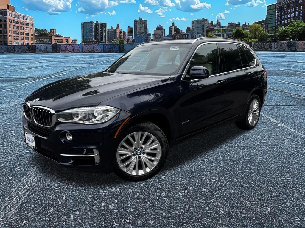 Imperial Blue Metallic 2017 BMW X5 SUV / Crossover All-Wheel Drive 8-Speed Automatic