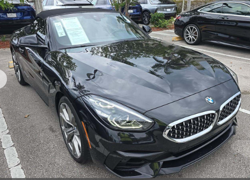 Black Sapphire Metallic 2022 BMW Z4 sDrive30i RWD Convertible Rear-Wheel Drive 8-Speed Automatic