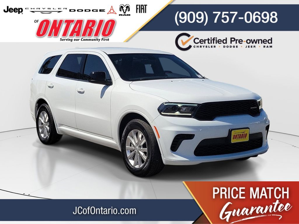 White Knuckle Clearcoat 2026 Dodge Durango SUV / Crossover Rear-Wheel Drive 8-Speed Automatic