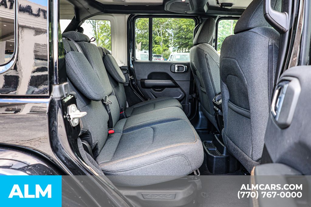 Used 2024 Black Jeep Sahara 4xe image 21