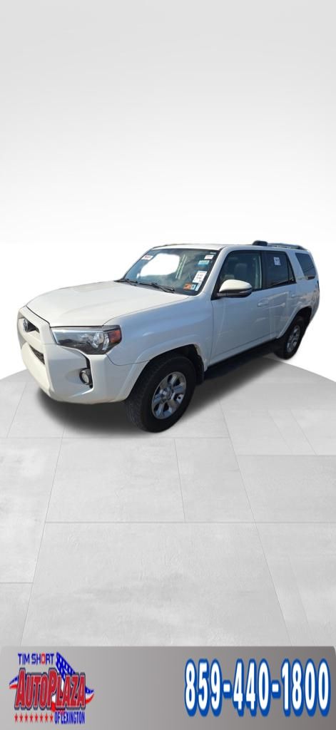 Super White 2019 Toyota 4Runner SUV / Crossover Four-Wheel Drive 5-Speed Automatic Overdrive