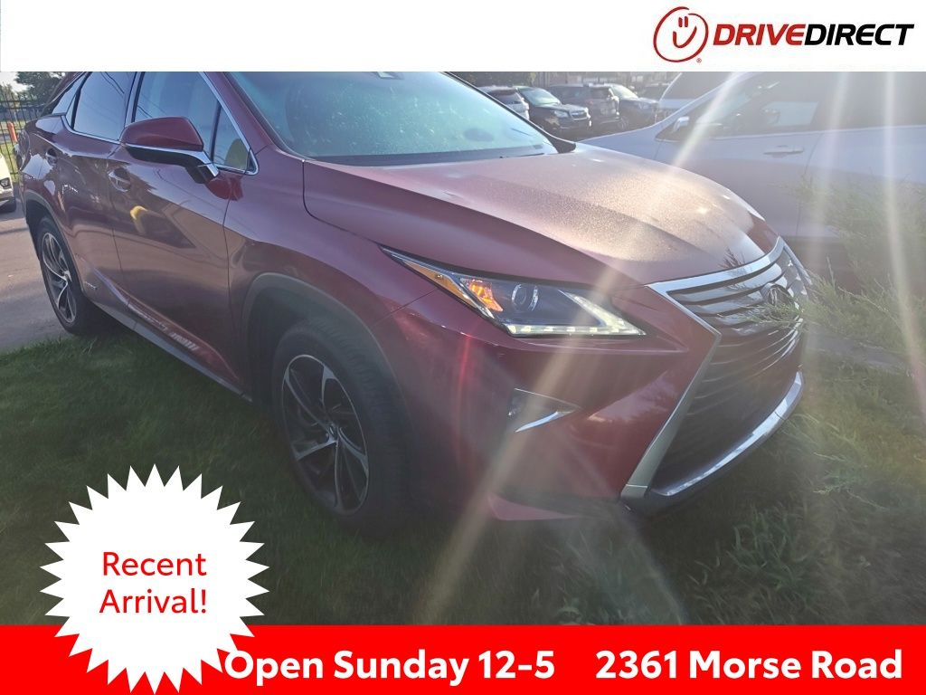 Matador Red Mica 2018 Lexus RX Hybrid SUV / Crossover All-Wheel Drive Continuously Variable Transmission