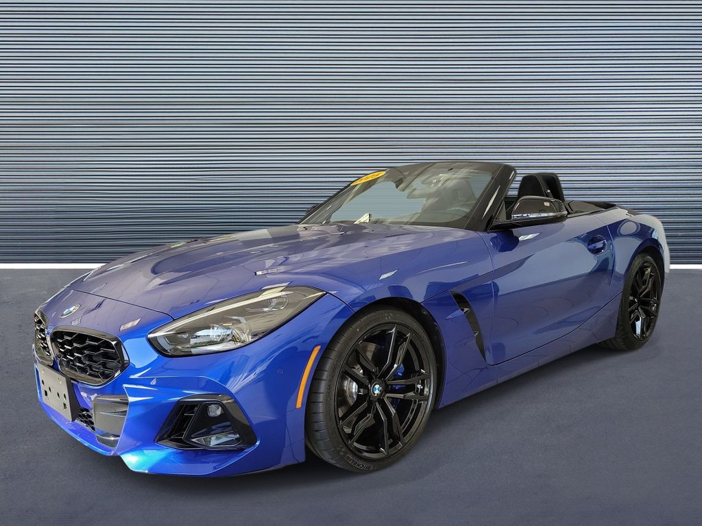 Portimao Blue Metallic 2025 BMW Z4 M40i RWD Convertible Rear-Wheel Drive 8-Speed Automatic