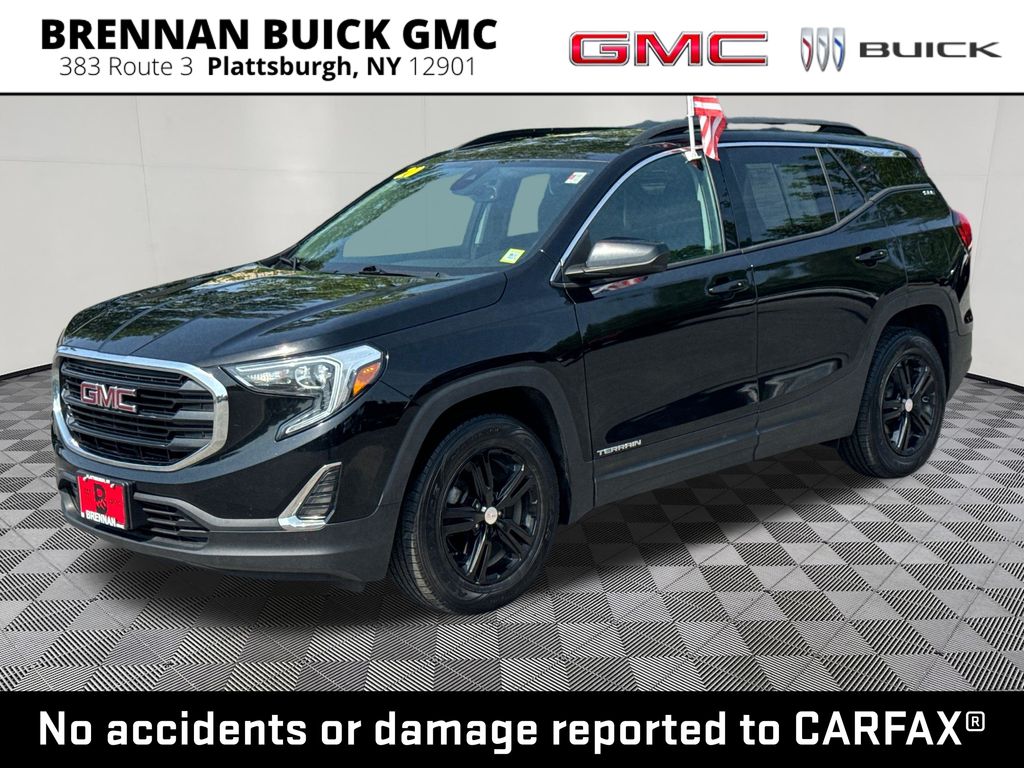 Black (Ebony Twilight Metallic) 2020 GMC Terrain SUV / Crossover Four-Wheel Drive 9-Speed Automatic