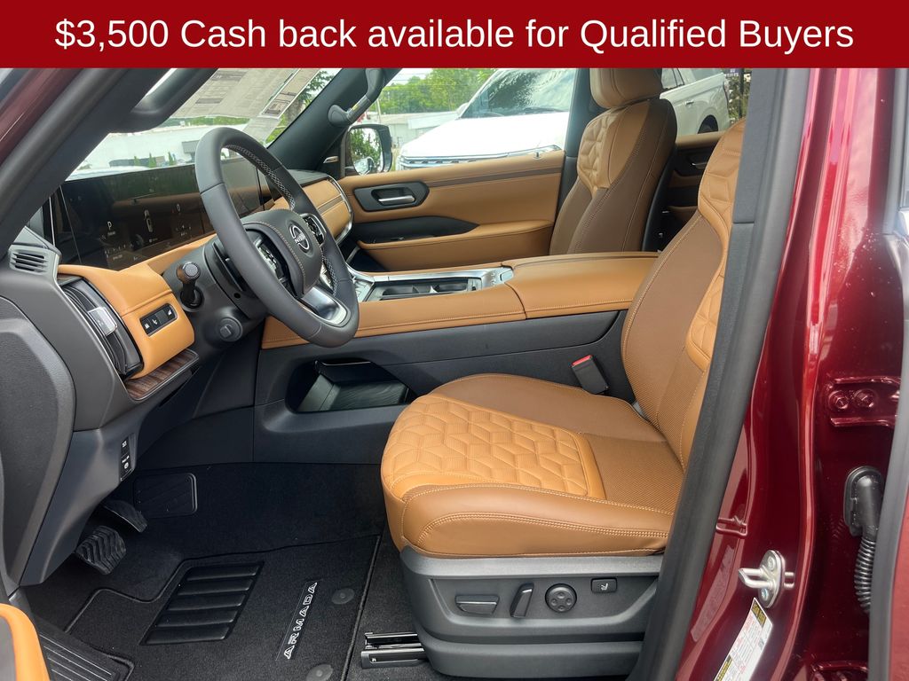 2026 Coulis Red Pearl Nissan Armada Platinum Reserve 4X4 SUV