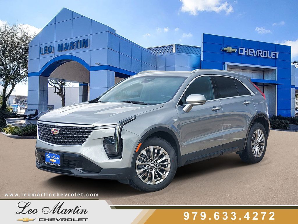 Argent Silver Metallic 2025 Cadillac XT4 Premium Luxury FWD SUV / Crossover Front-Wheel Drive 9-Speed Automatic