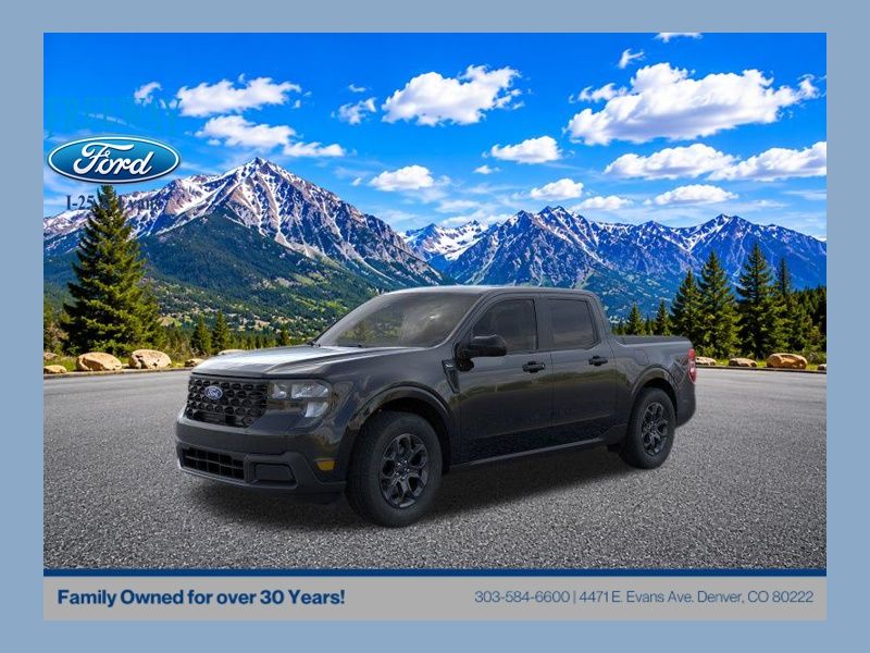 Shadow Black 2026 Ford Maverick Pickup Truck All-Wheel Drive Continuously Variable Transmission