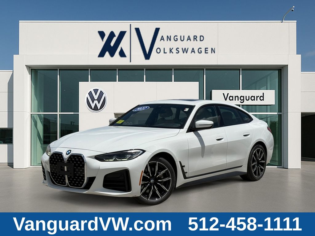 Alpine White 2022 BMW 4 Series Coupe Rear-Wheel Drive 8-Speed Automatic