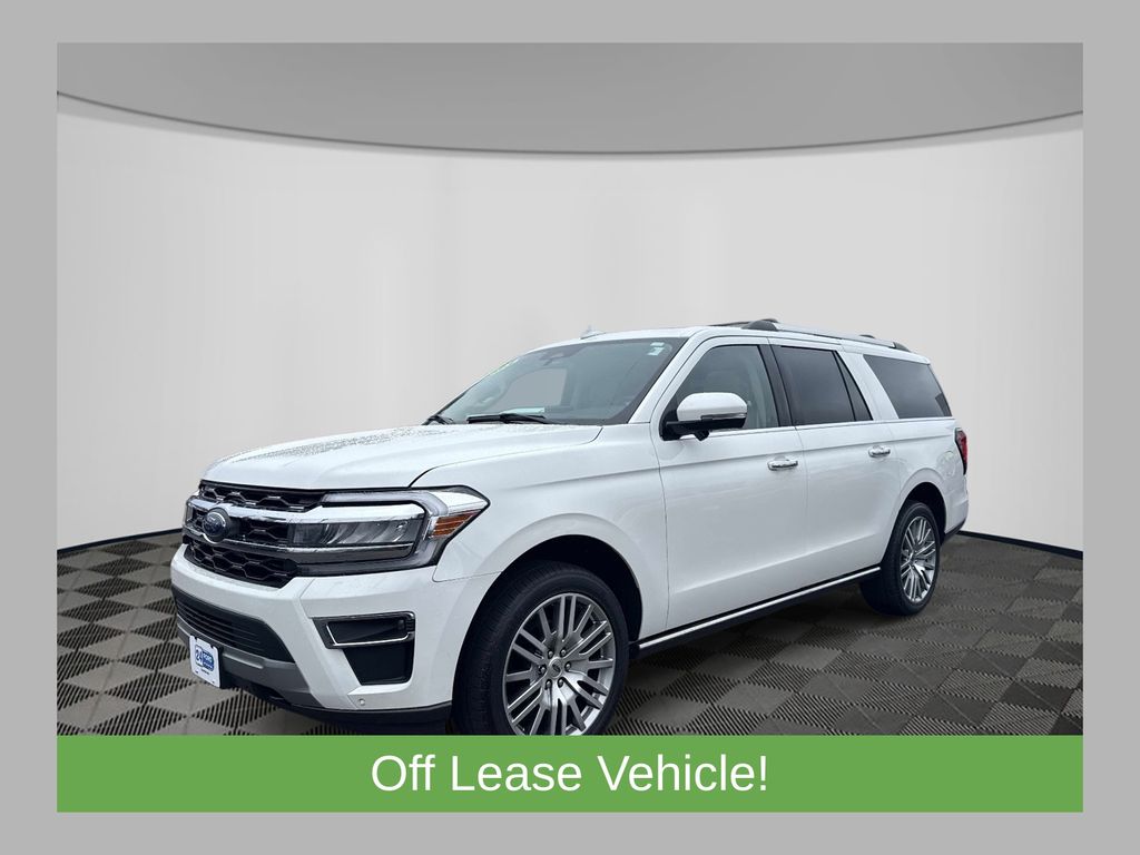 Star White Metallic Tri-Coat 2023 Ford Expedition MAX Limited 4WD SUV / Crossover Four-Wheel Drive Automatic