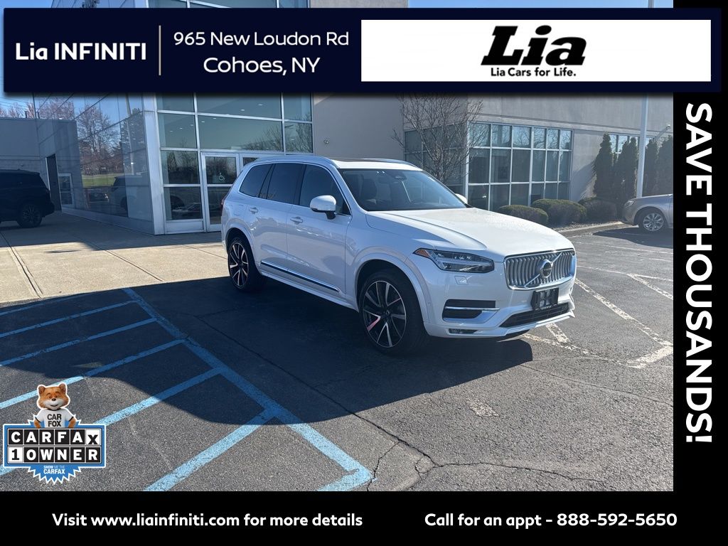 Crystal White 2025 Volvo XC90 SUV / Crossover All-Wheel Drive Automatic