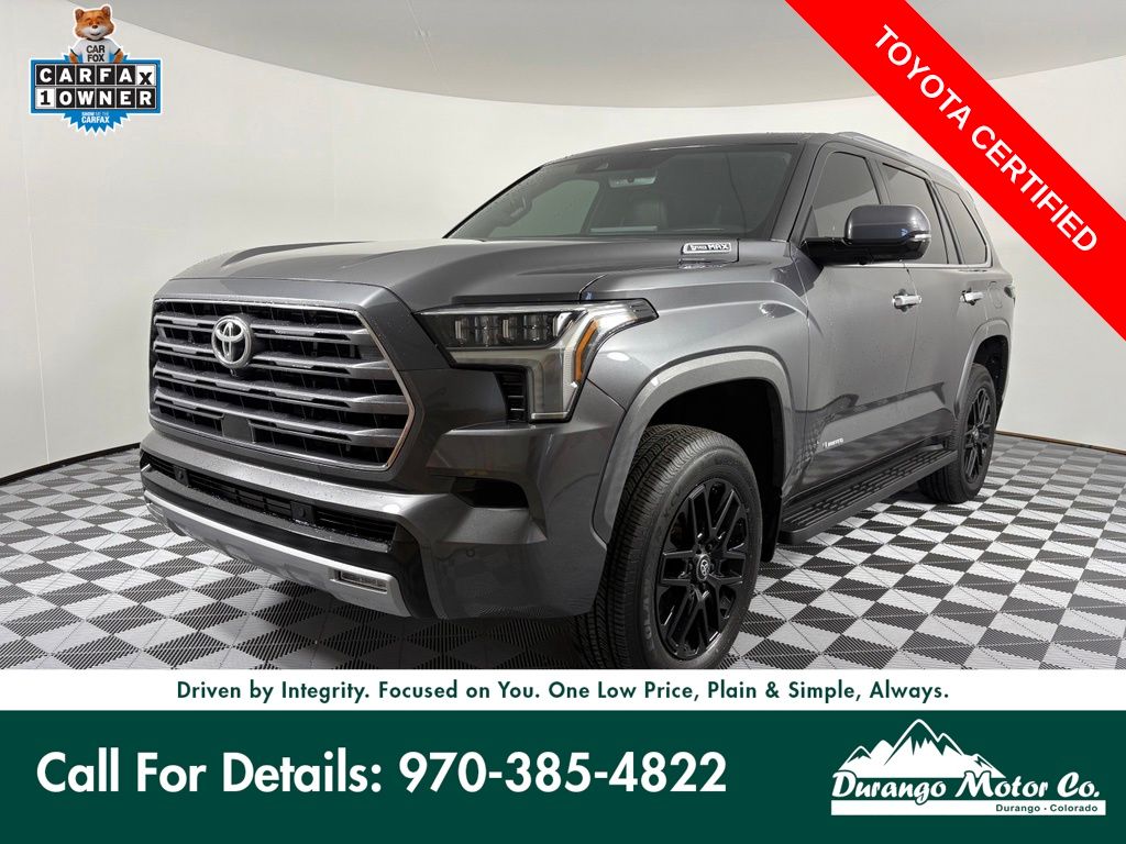 Magnetic Gray Metallic 2025 Toyota Sequoia SUV / Crossover Four-Wheel Drive Automatic