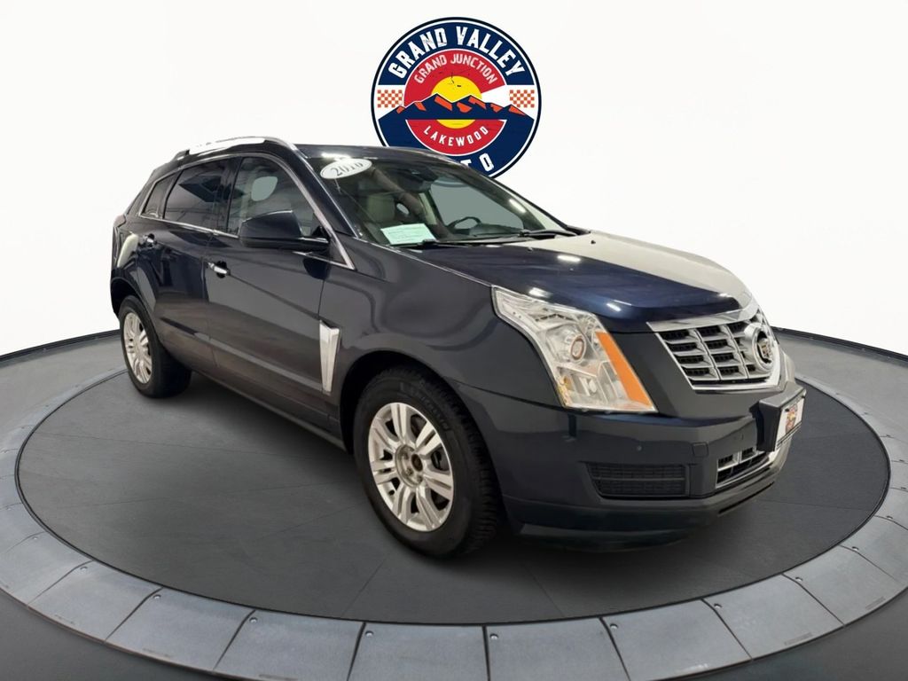 Sapphire Blue Metallic 2016 Cadillac SRX SUV / Crossover All-Wheel Drive Automatic