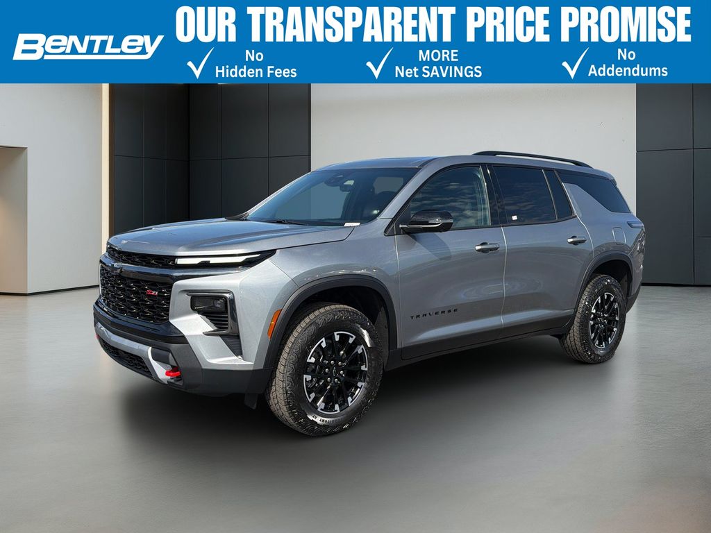 Sterling Gray Metallic 2026 Chevrolet Traverse SUV / Crossover Four-Wheel Drive 8-Speed Automatic