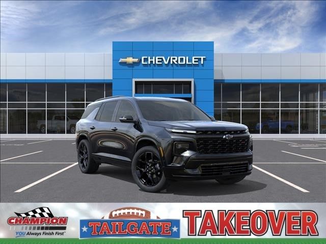 Black Metallic 2026 Chevrolet Traverse SUV / Crossover Four-Wheel Drive 8-Speed Automatic