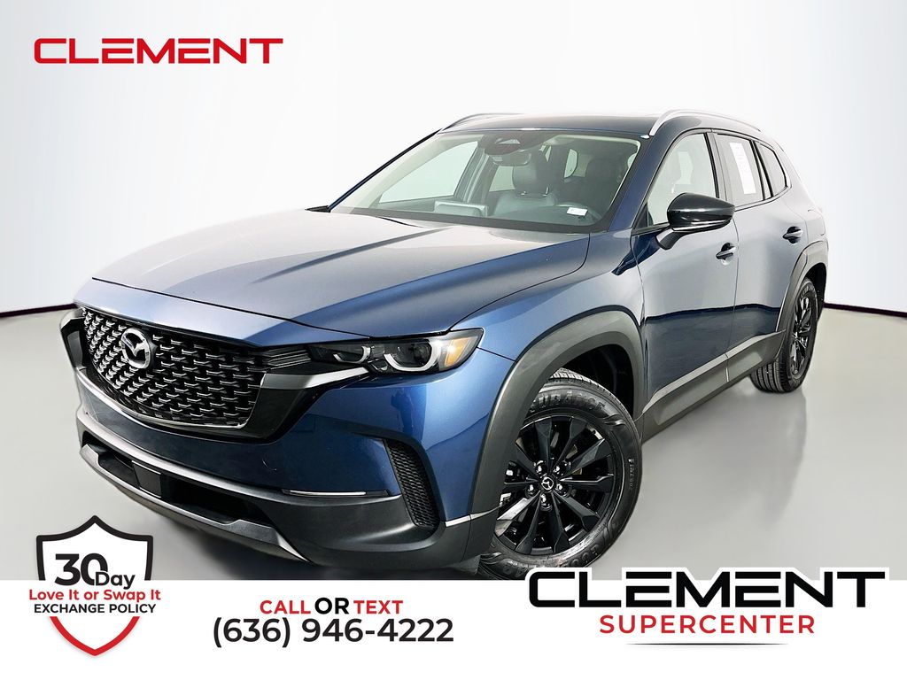 Ingot Blue Metallic 2025 Mazda CX-50 2.5 S Premium AWD SUV / Crossover All-Wheel Drive 6-Speed Automatic