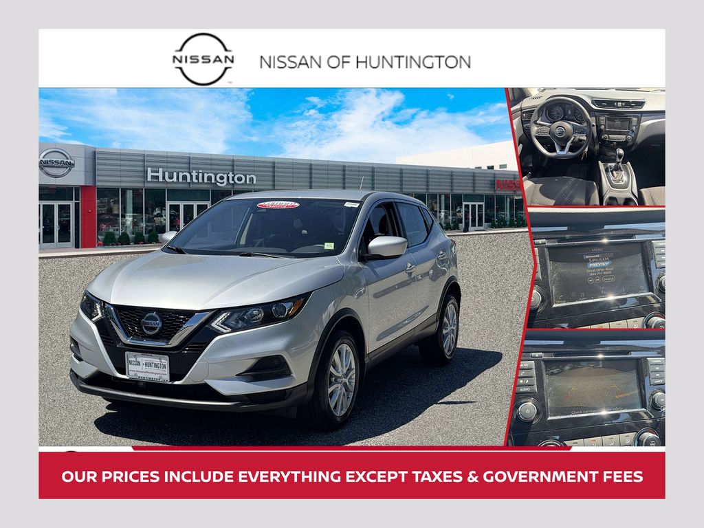 Brilliant Silver Metallic 2022 Nissan Rogue Sport S AWD SUV / Crossover All-Wheel Drive Continuously Variable Transmission