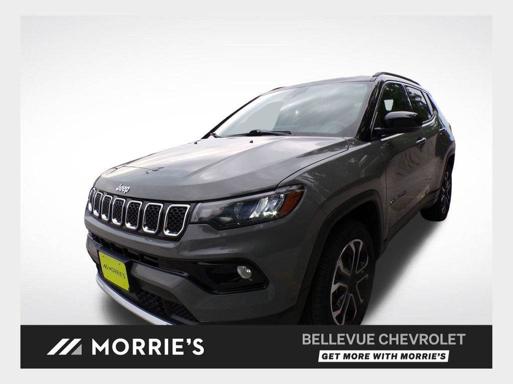 Sting-Gray Clearcoat 2024 Jeep Compass SUV / Crossover Four-Wheel Drive 8-Speed Automatic