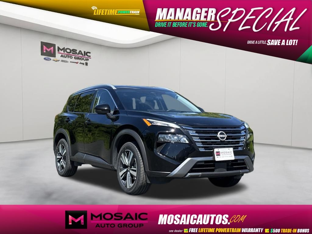 Super Black 2026 Nissan Rogue SUV / Crossover All-Wheel Drive Continuously Variable Transmission