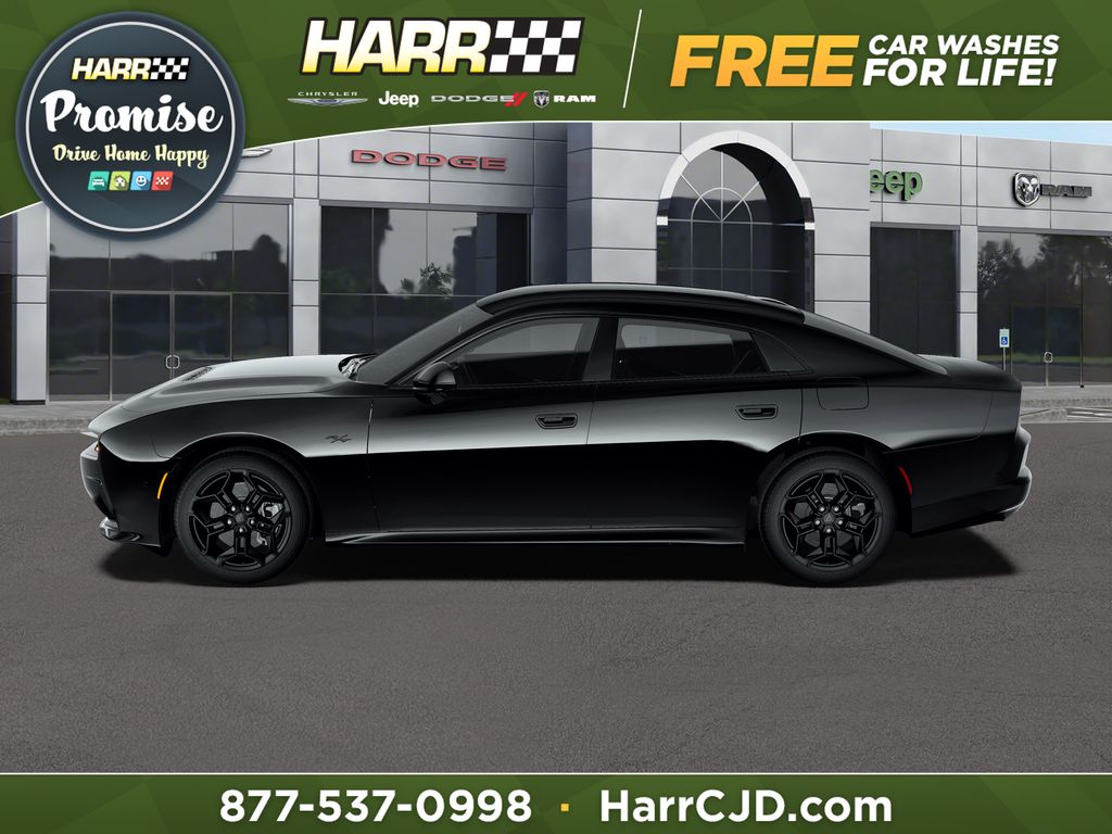 Diamond Black Crystal Pearlcoat 2027 Dodge Charger Sedan All-Wheel Drive 8-Speed Automatic