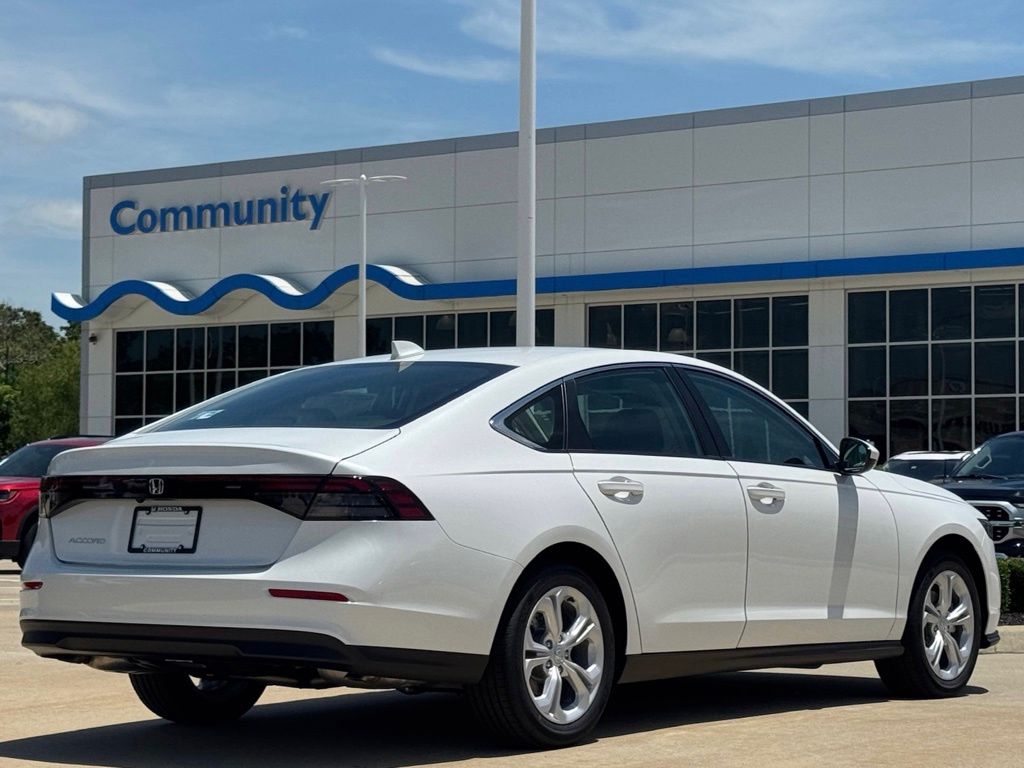 2026 Honda Accord LX White at Classic Honda Galveston