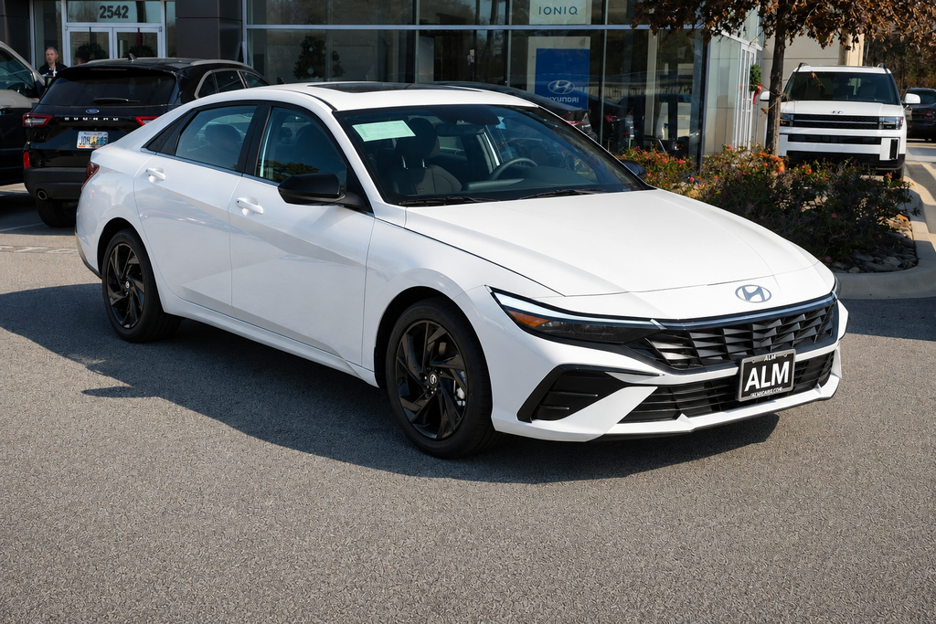 New 2026 White Hyundai SEL Sport image 3