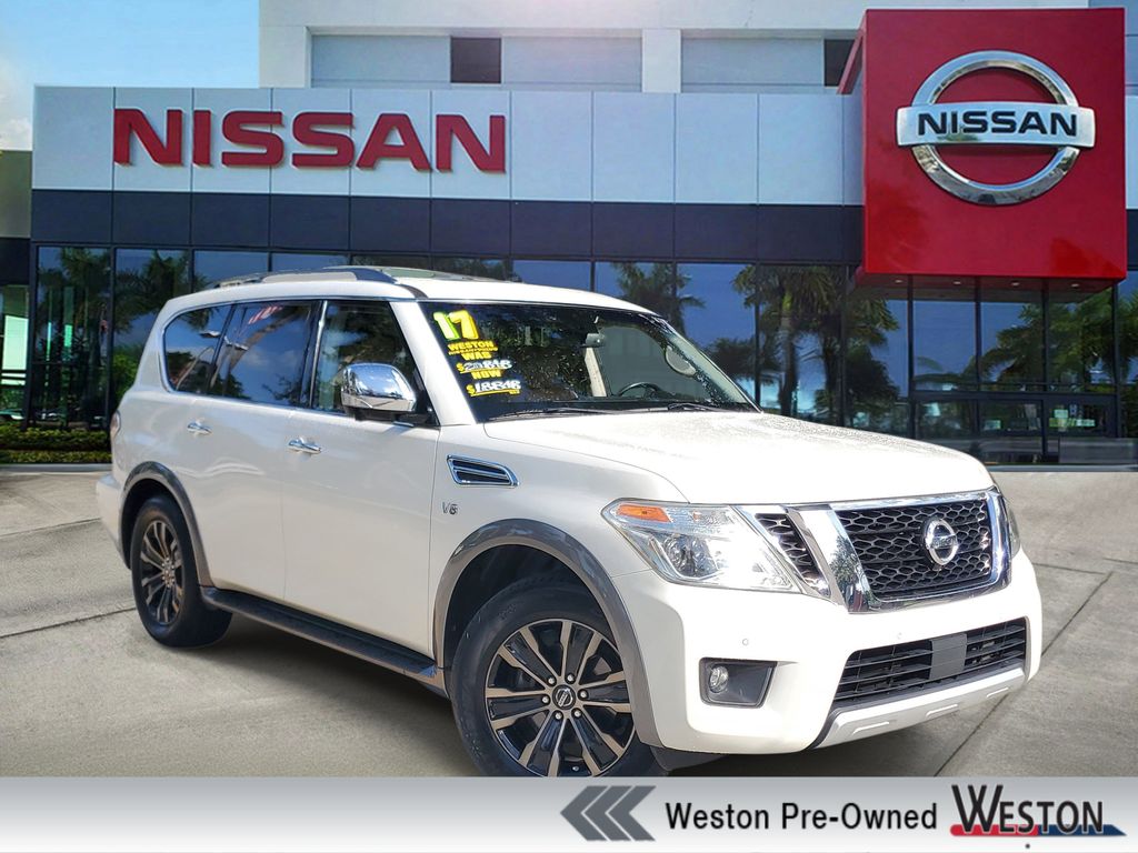 used 2017 Nissan Armada car, priced at $17,749