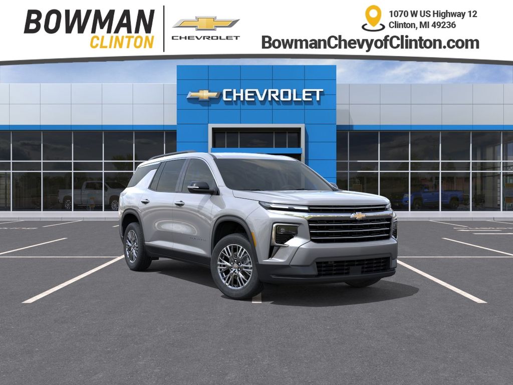 Sterling Gray Metallic 2026 Chevrolet Traverse SUV / Crossover Four-Wheel Drive 8-Speed Automatic