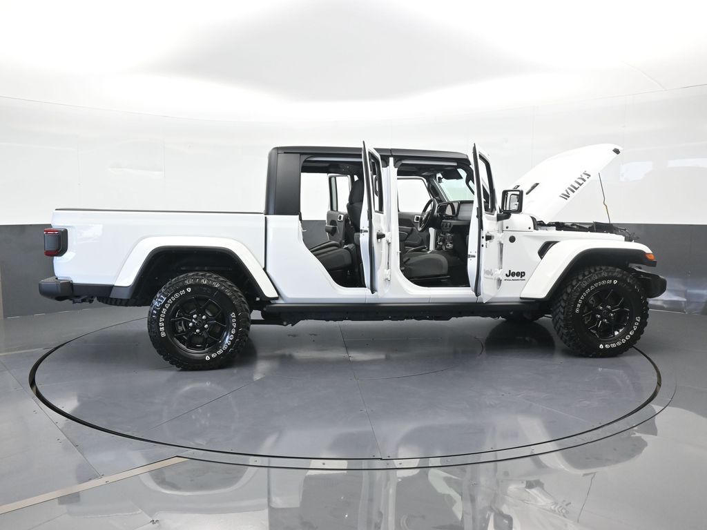 Used 2024 Bright White Clearcoat Jeep Willys image 76