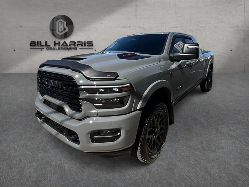 Ceramic Gray Clearcoat 2026 RAM 2500 Limited Mega Cab 4WD Pickup Truck Four-Wheel Drive 8-Speed Automatic