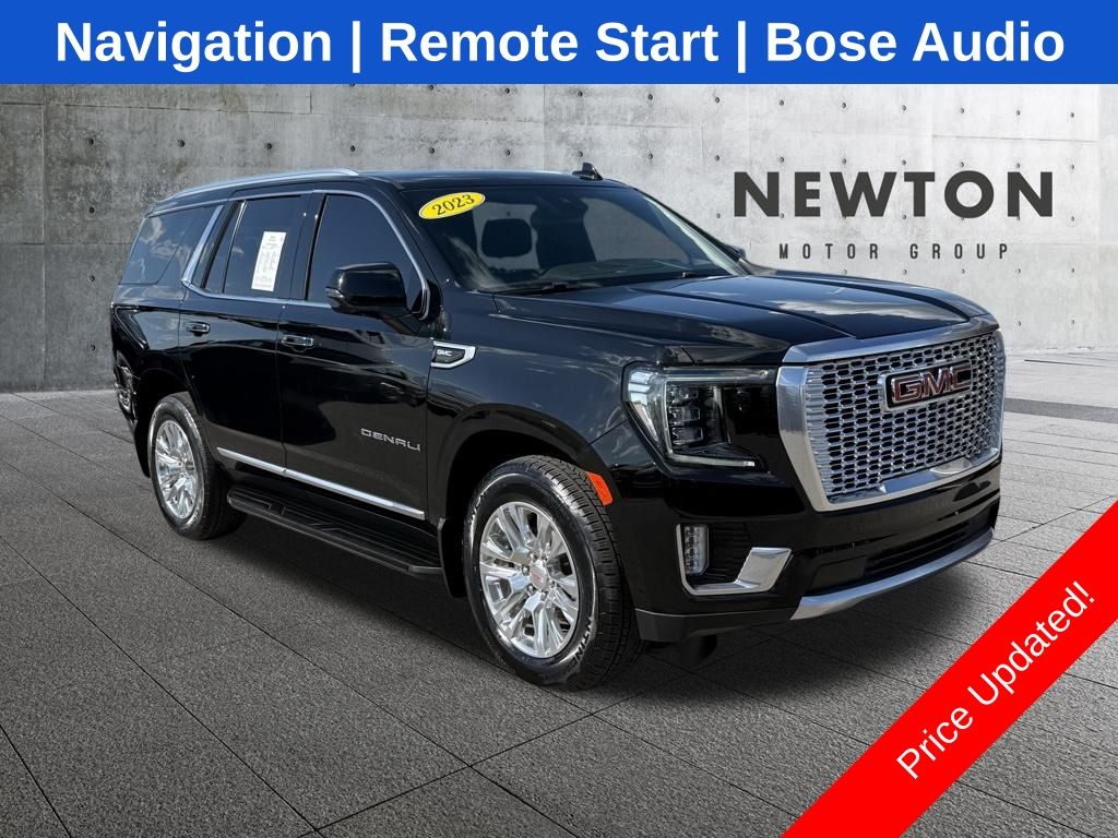 Onyx Black 2023 GMC Yukon SUV / Crossover Four-Wheel Drive