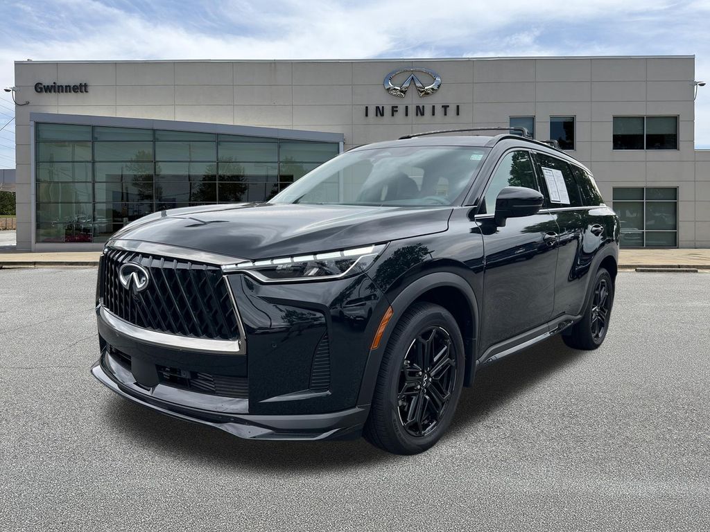 Mineral Black 2026 INFINITI QX60 Sport AWD SUV / Crossover All-Wheel Drive 9-Speed Automatic