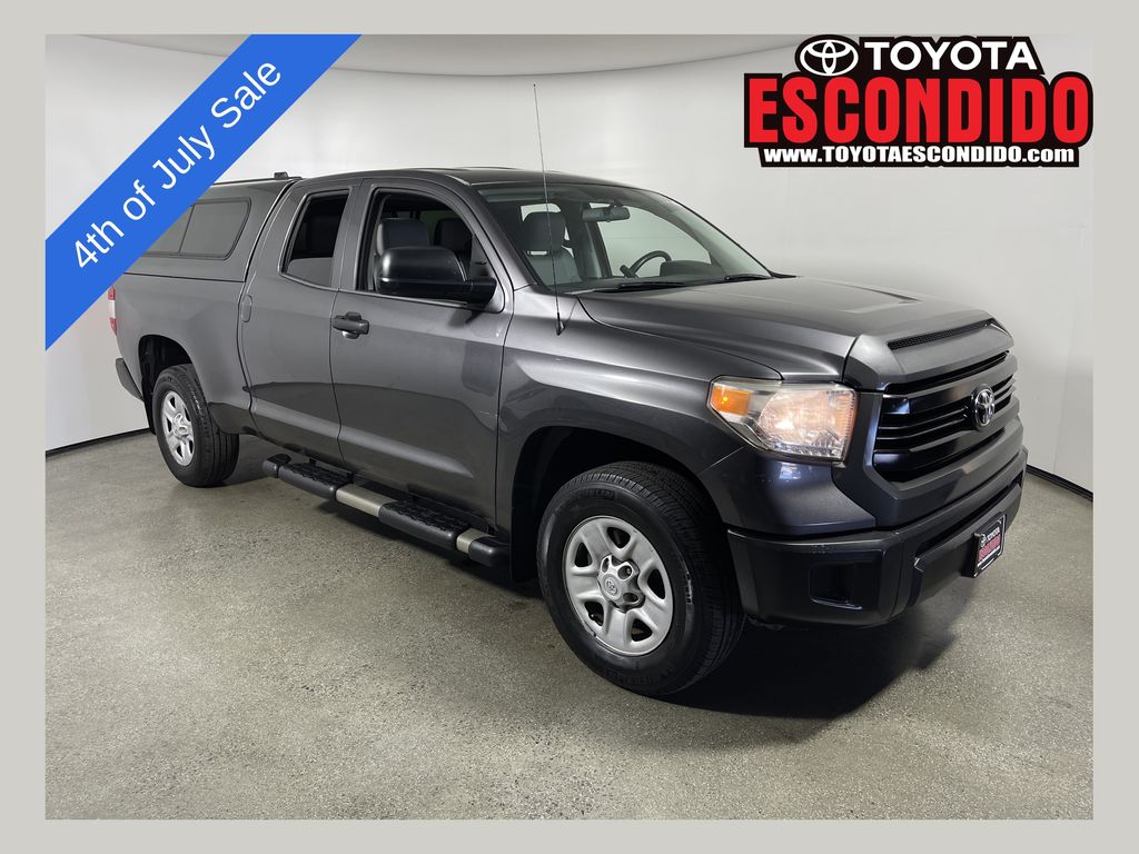 Magnetic Gray Metallic 2015 Toyota Tundra Pickup Truck 4X2 6-Speed Automatic Overdrive