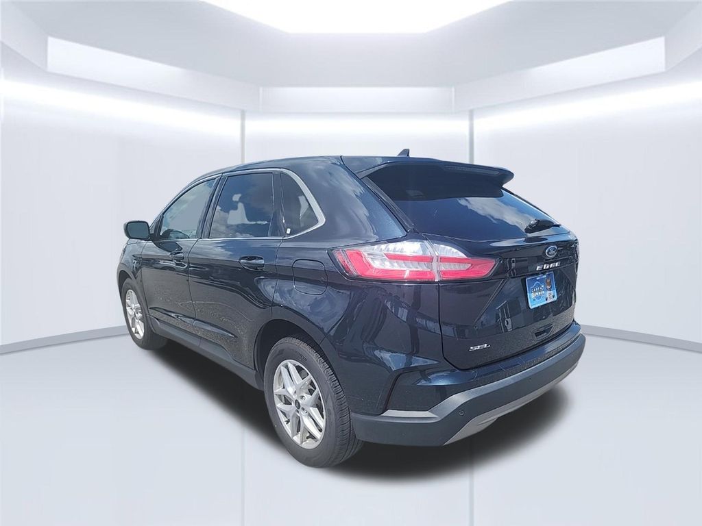 2024 Atlas Blue Metallic Ford Edge ST Line AWD SUV