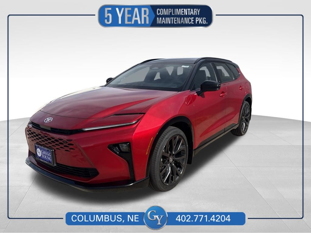 Finish Line Red w/Black Roof 2026 Toyota Crown Signia Limited AWD SUV / Crossover All-Wheel Drive Continuously Variable Transmission