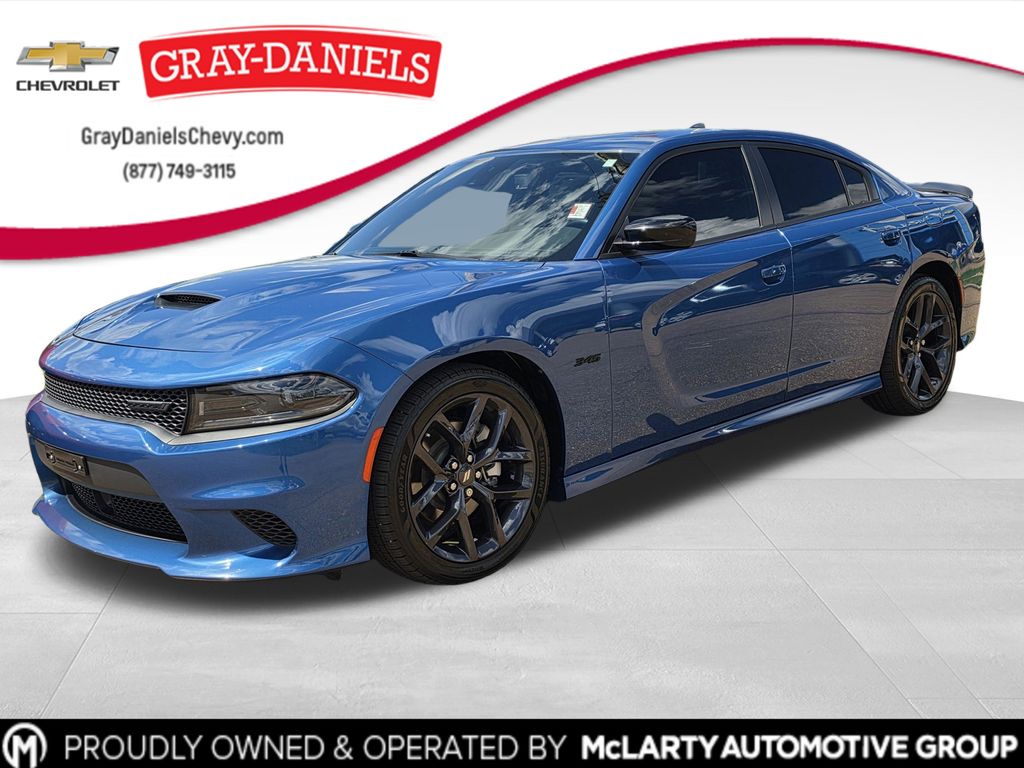 Blue (Frostbite) 2023 Dodge Charger R/T RWD Sedan Rear-Wheel Drive 8-Speed Automatic