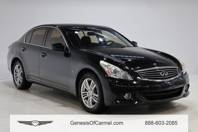 Black Obsidian 2015 INFINITI Q40 Sedan All-Wheel Drive 7-Speed Automatic