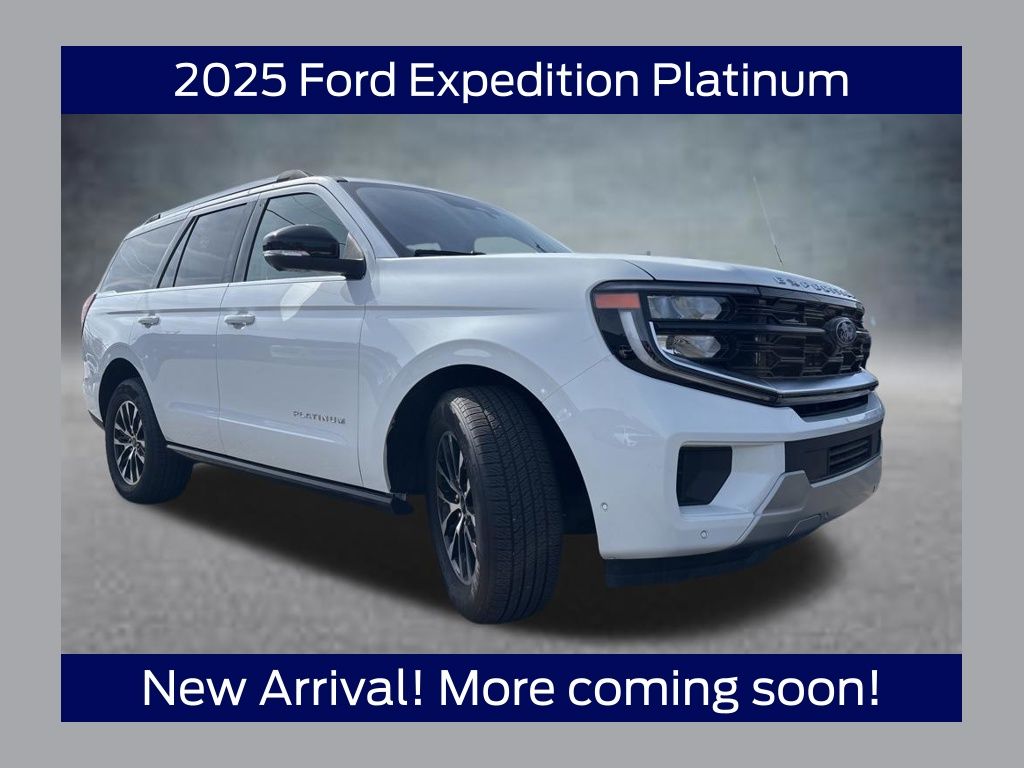 Oxford White 2025 Ford Expedition Platinum 4WD SUV / Crossover Four-Wheel Drive Automatic