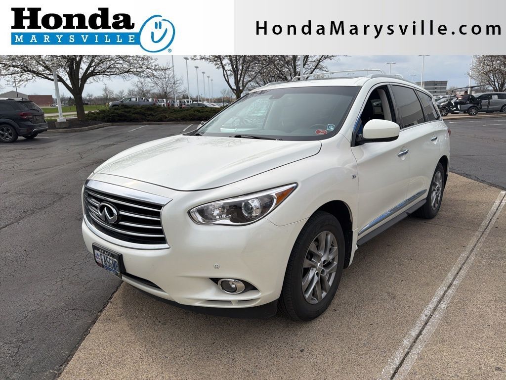 Majestic White 2015 INFINITI QX60 AWD SUV / Crossover All-Wheel Drive Continuously Variable Transmission