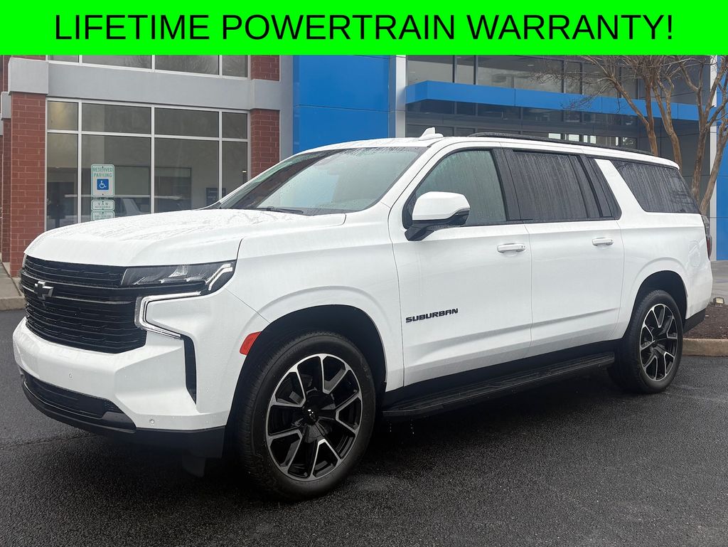 Summit White 2024 Chevrolet Suburban SUV / Crossover Four-Wheel Drive 